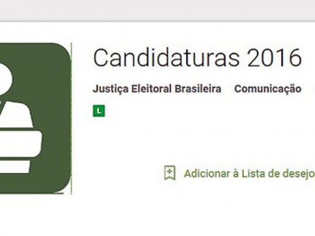 Aplicativo Candidaturas 2016 já pode ser baixado para dispositvos móveis