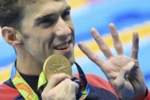 Phelps vence 200m medley pela quarta vez e chega a 22 ouros na carreira | Dominic Ebenbichler/Reuters