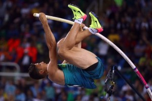 Thiago Braz conquista ouro e bate recorde olÃmpico no salto com vara | Reuters/Gonzalo Fuentes/Direitos Reservados