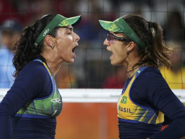Brasil disputou duas medalhas no vôlei de praia feminino pela 3ª vez em 20 anos
