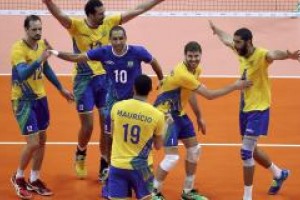 Brasil vence Argentina e enfrenta a Rússia na semifinal do vôlei masculino | Reuters/Yves Herman/Direitos Reservados