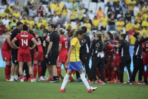 Canadá derrota o Brasil e fica com o bronze do futebol feminino | Reuters/Paulo Whitaker/direitos reservados