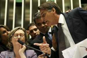 Tumulto com Bolsonaro marca sessão da Câmara sobre violência contra a mulher | Marcelo Camargo/Agência Brasil