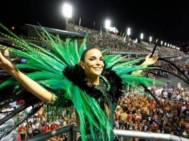 Ivete Sangalo: operação de guerra para desfilar na Sapucaí
