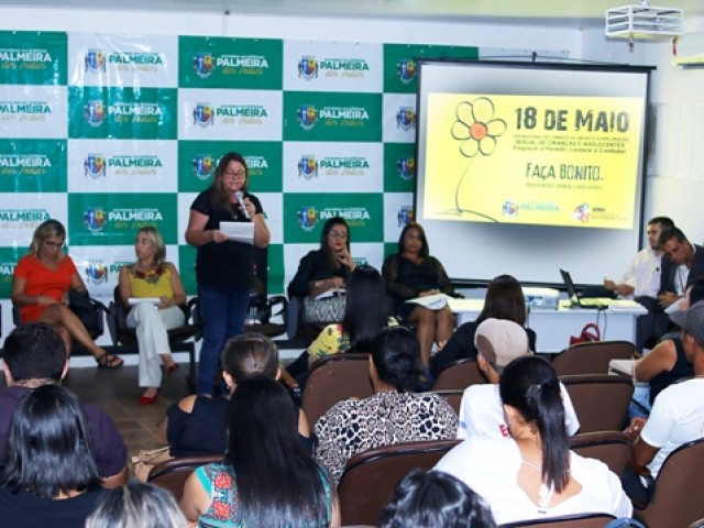 Palmeira inicia campanha contra o Abuso e a Exploração Sexual de Crianças e Adolescentes