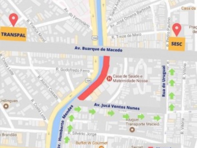 Obras de esgotamento alteram trânsito no Poço a partir desta segunda (6)