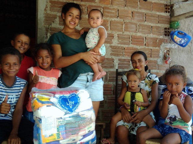 Ação Emergencial da LBV assiste famílias no Sertão de AL