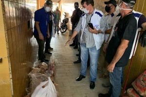 Mais de 500 kg de alimentos estragados são apreendidos no Mercado da Produção | Foto: cortesia